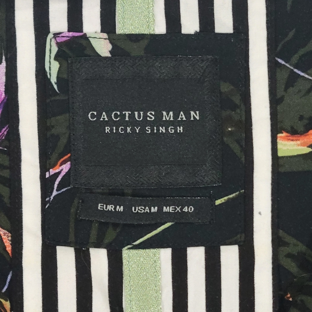 Cactus Man Ricky Singh Short Sleeve Floral button-down shirt - Picture 2 of 8